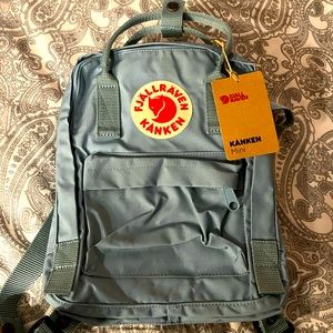 Fjallraven Kanken mini - blue- new with tags